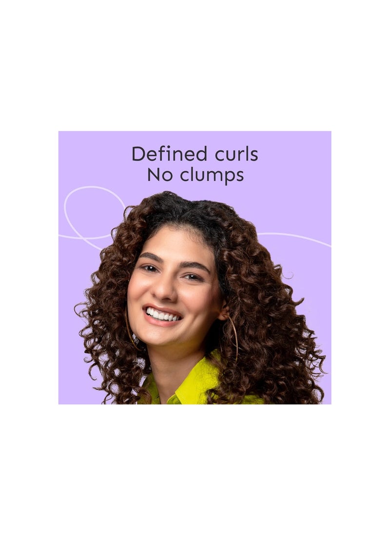 Arata Curl Gel For Frizzy, Wavy, Curly Hair | Natural Long-Lasting Hold & Definition | Tames Frizz | Aloe Vera, Abyssinian Seed Oil, Argan oil & Soy Protein | No Sulphate,Paraben,Silicone | 150ml x 1