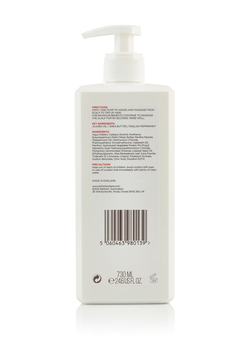 British Barbers Association BBA Stimulating Conditioner, 24.6 fl. oz., 730 ml