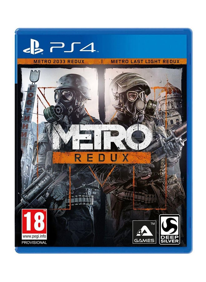 Metro Redux + Red Dead Redemption 2  -  PlayStation 4 - playstation_4_ps4