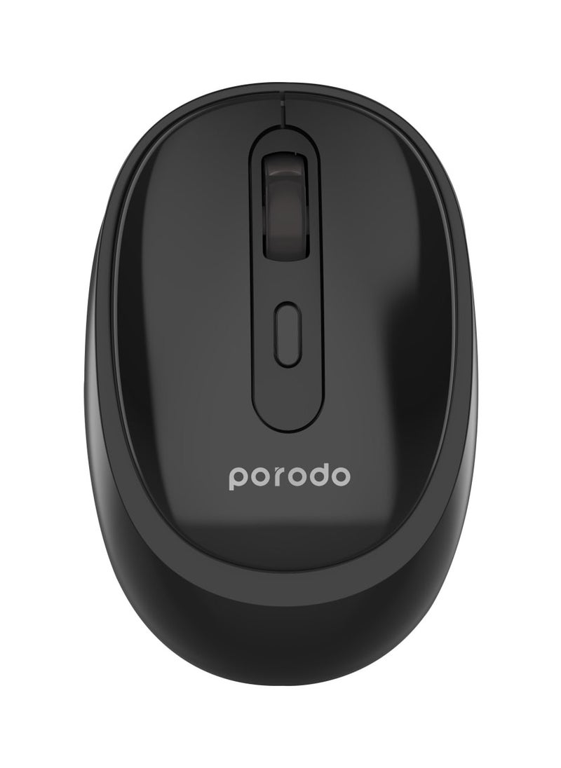 Porodo Dual Mode Wireless Keyboard Mouse Set