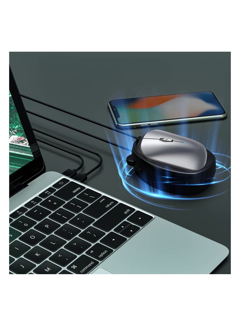 Mouse Jigger Undetectable Mouse Mover, Automatic Mouse Mover, Keeps PC or Laptop Automatic Running Without Any Control, Keeps Computer Alive, Suitable for Home, Office, Gaming, TPC Charging