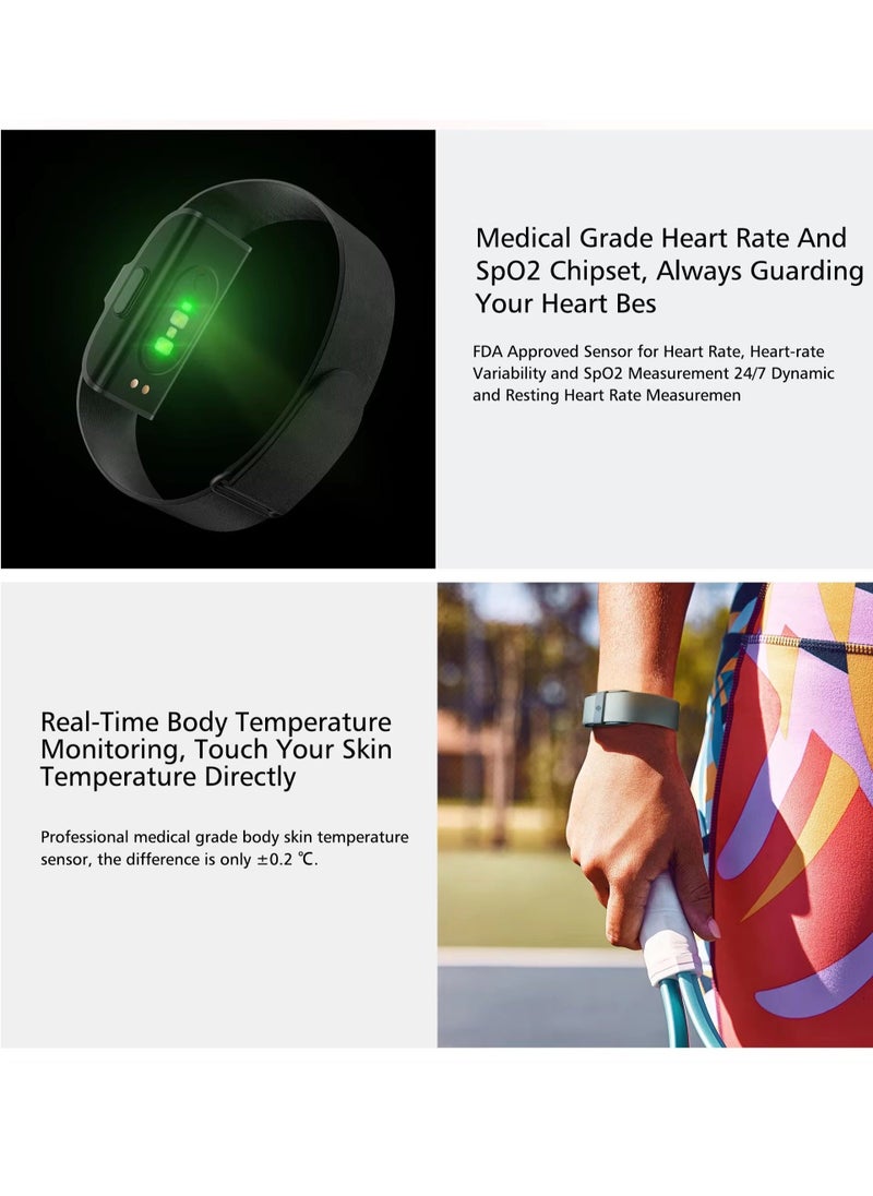 2208A Smart Bracelet Sport Fitness Tracker Men Women Electronic Bracelet (White)