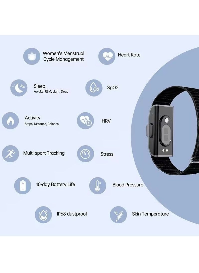 2208A Smart Bracelet Sport Fitness Tracker Men Women Electronic Bracelet (White)