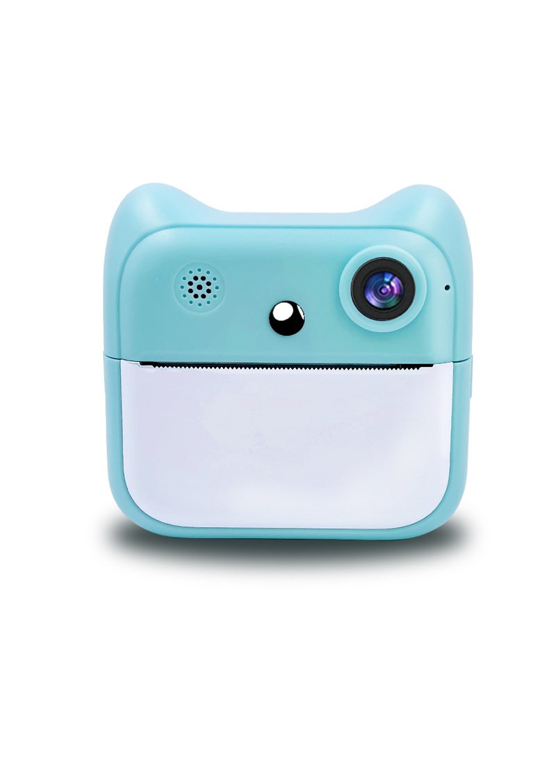 New A25 HD Mini Print Camera Instant Kids A25 blue [standard without memory]]