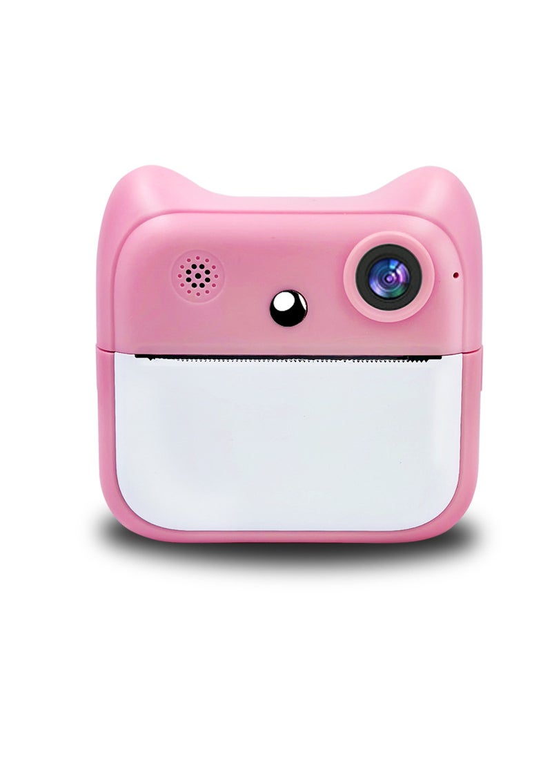 New A25 HD Mini Print Camera Instant Kids A25 pink [standard without memory]]