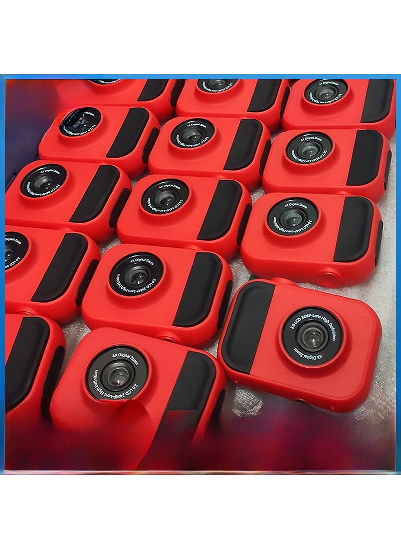 Kids Portable Mini Toy Camera HD Red