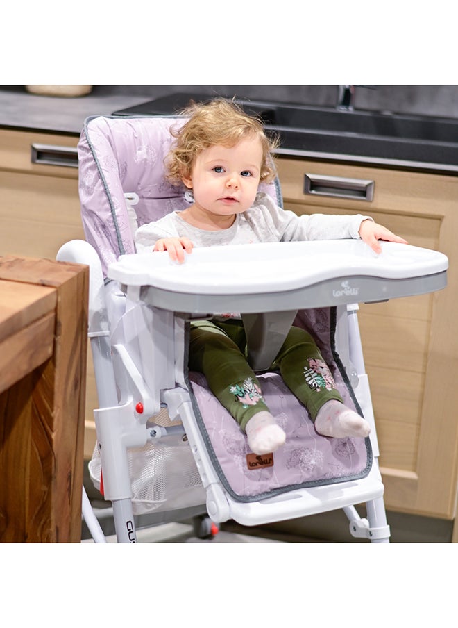 High Chair Gusto, Rabbits - Grey