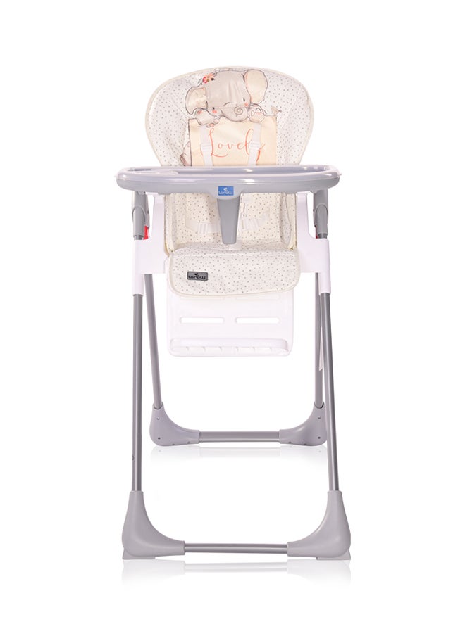 High Chair Cryspi, Elephant - Grey