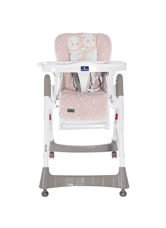 High Chair Gusto Satin Hug - Pink