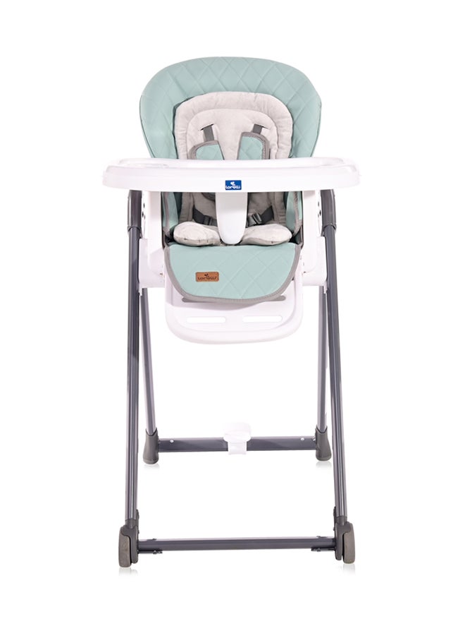 High Chair Party, Surf Leather - Blue