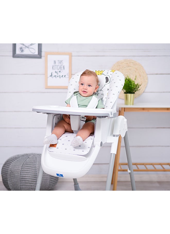 High Chair Dalia, Bear - Blue