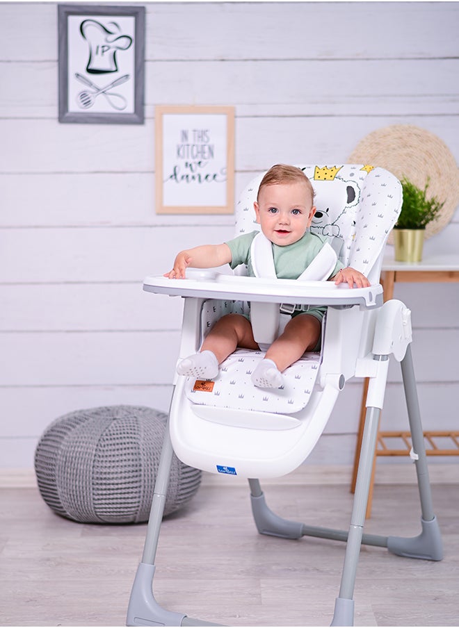 High Chair Dalia, Bear - Blue