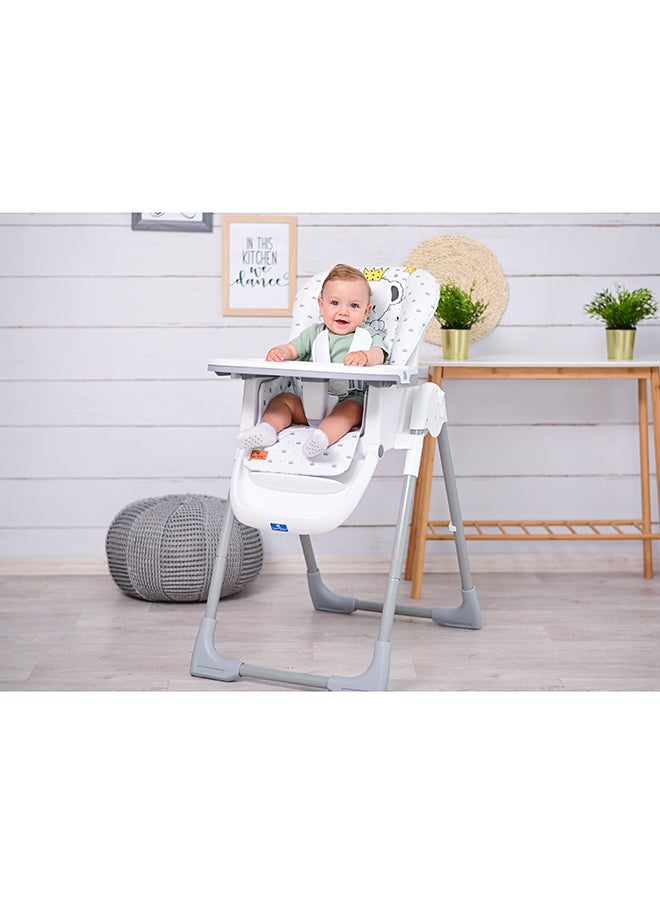 High Chair Dalia, Bear - Blue