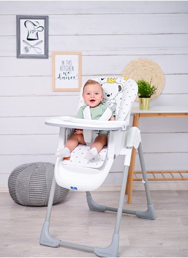 High Chair Dalia, Bear - Blue