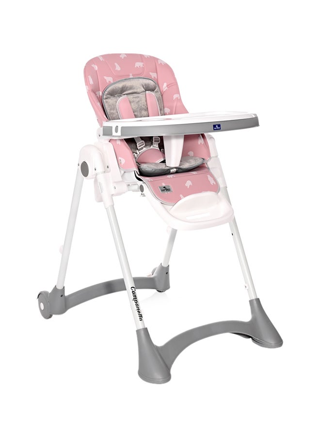 High Chair Campanella, Bears - Pink