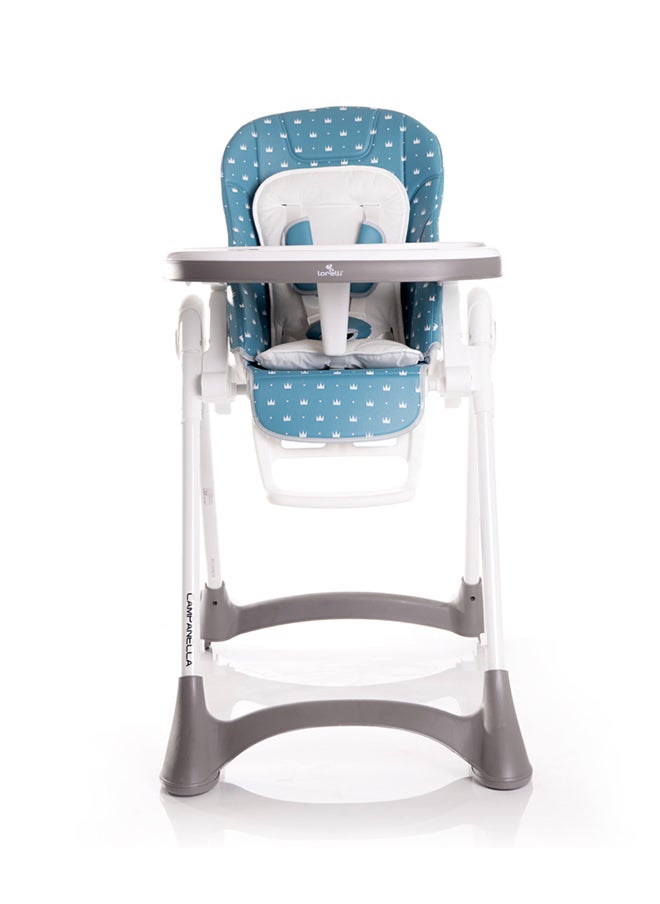 High Chair Campanella Sea, Crowns - Blue