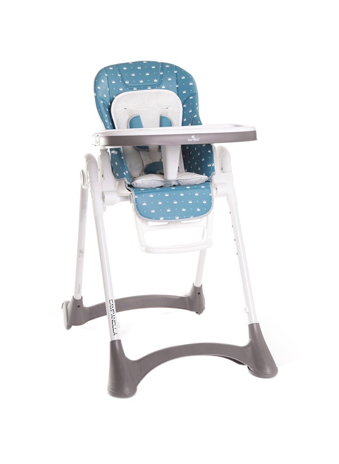 High Chair Campanella Sea, Crowns - Blue