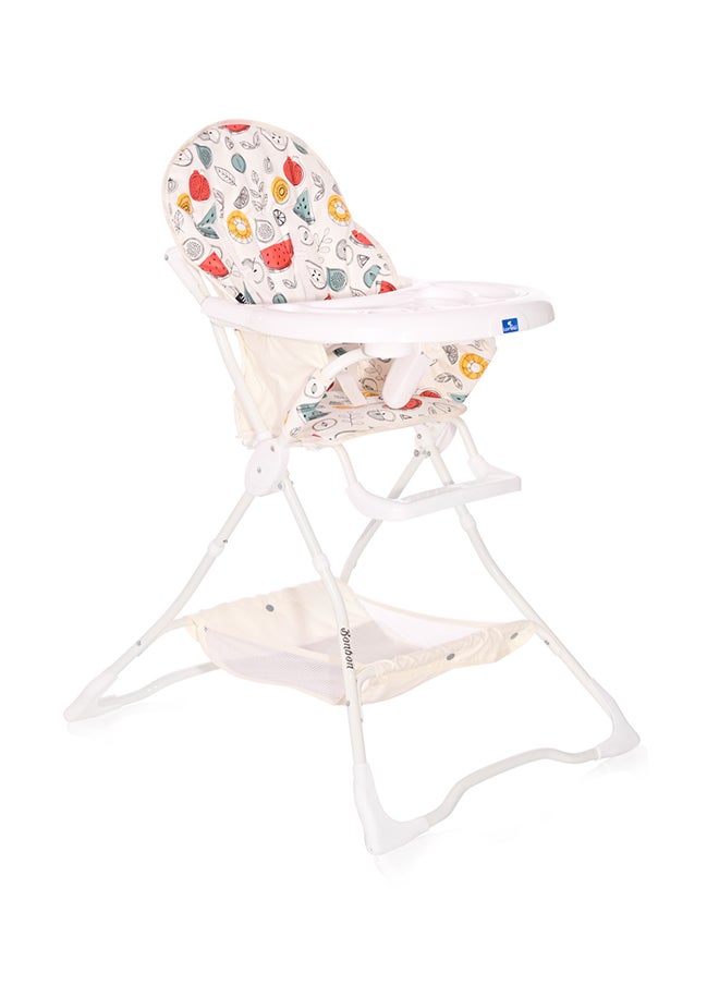 Feeding Chair Bonbon, Fruits - White