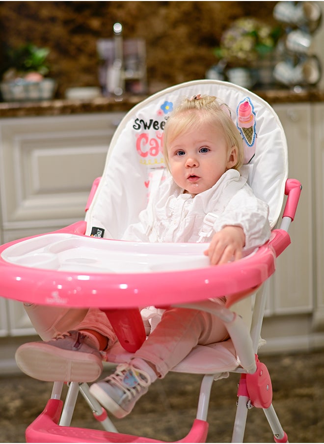 Feeding Chair Bonbon, Fruits - White