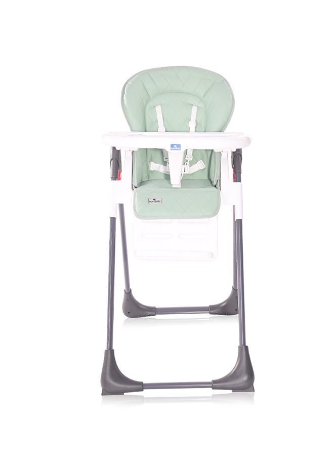 High Chair Cryspi Frosty, Leather - Green