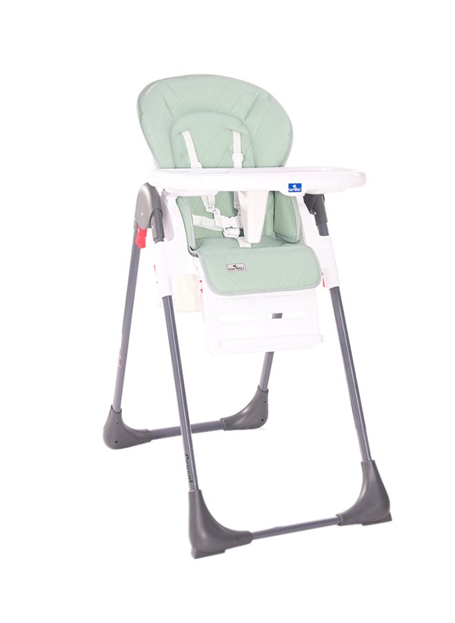 High Chair Cryspi Frosty, Leather - Green