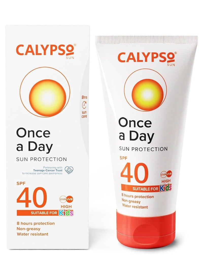 Kids Once A Day Tan And Protect Lotion Spf40 150 ML