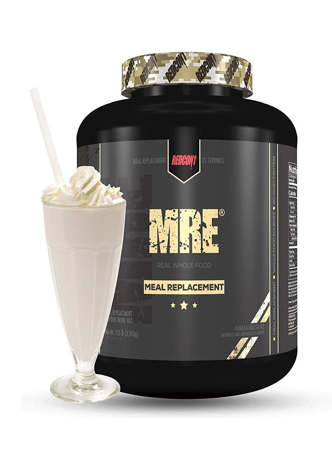 MRE MEAL REPLACE VANILLA MILKSHAKE 3240G