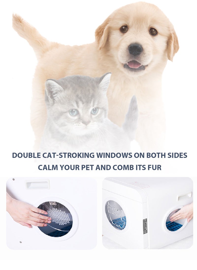 Intelligent Fully Automatic Pet Hair Drying Box Pet Cat And Dog Bath Hair Dryer 45*45*51cm