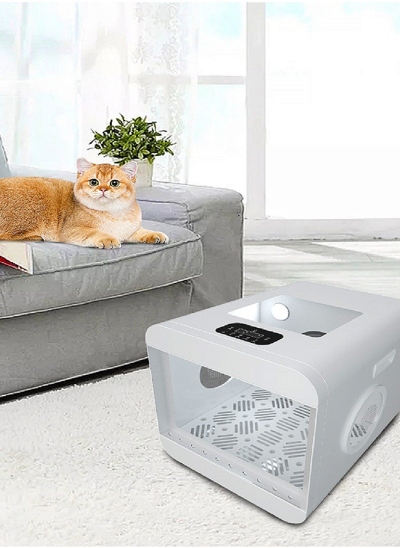 Intelligent Fully Automatic Pet Hair Drying Box Pet Cat And Dog Bath Hair Dryer 45*45*51cm