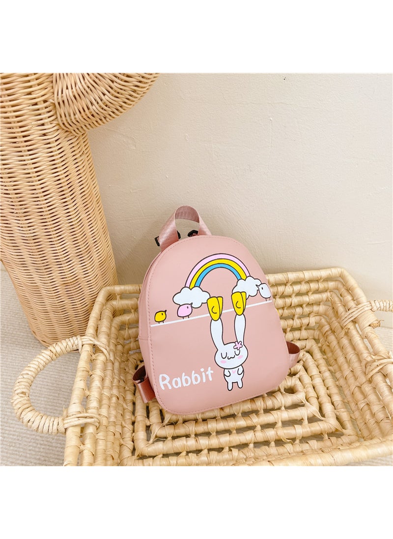 Kids Cartoon Backpack 2024 Pink Large CapacityRabbit Rabbit