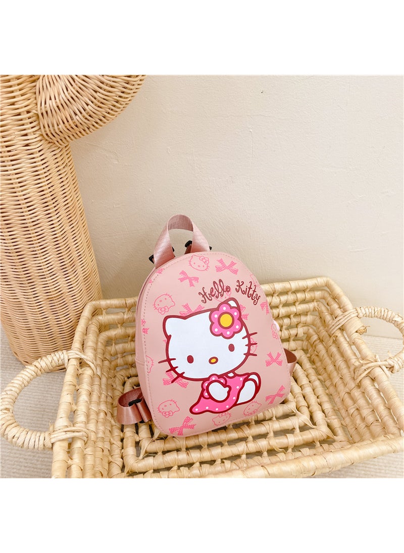 Kids Cartoon Backpack 2024 Pink Large CapacityHello Kitty Hello Kitty