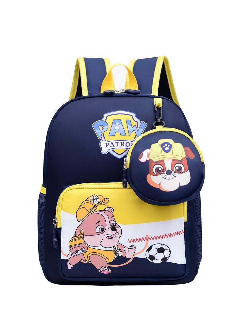 2024 Cartoon Paw Patrol Backpack Unisex Kids Yellow