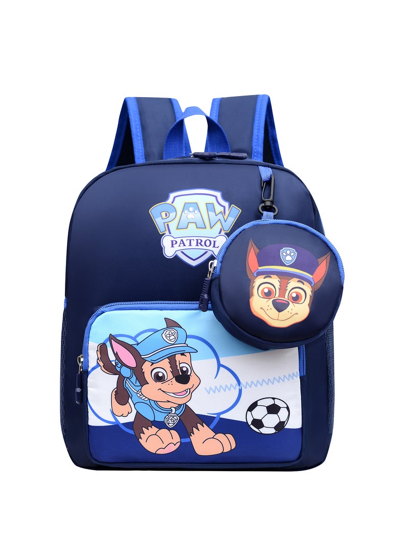 2024 Cartoon Paw Patrol Backpack Unisex Kids Blue