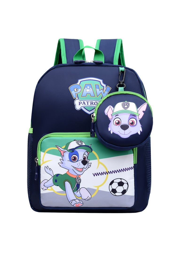 2024 Cartoon Paw Patrol Backpack Unisex Kids Green