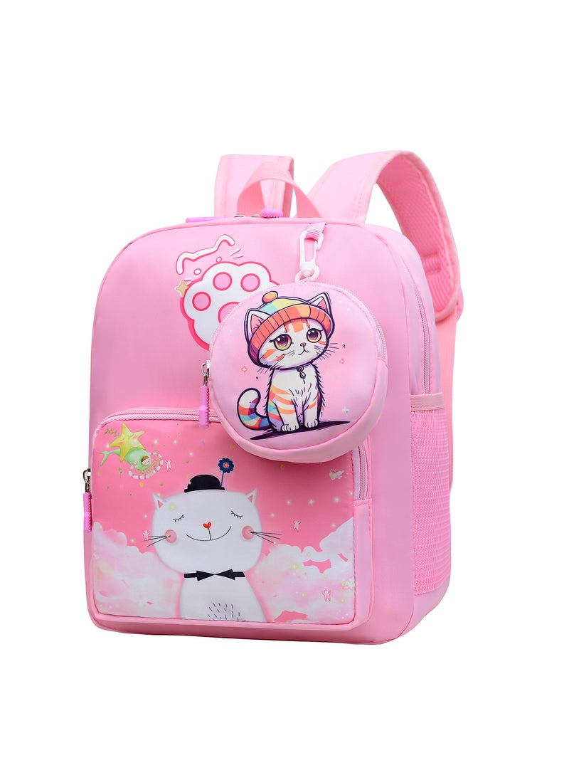 2024 Cartoon Paw Patrol Backpack Unisex Kids Pink Cat