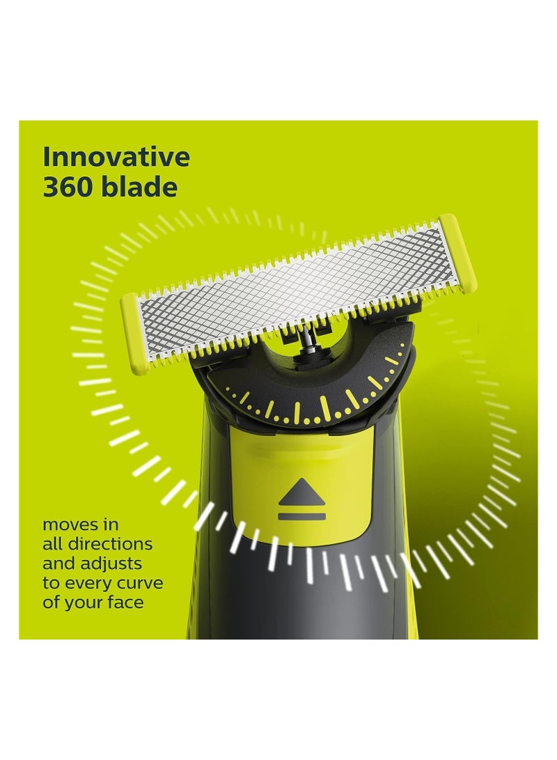 OneBlade 360 Face, Wet & Dry, Trim, Edge & Shave QP2724/22