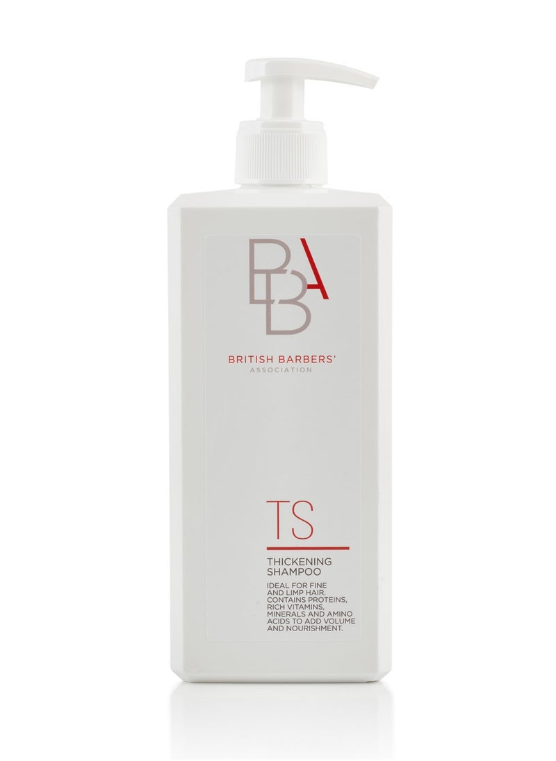 British Barbers Association BBA Thickening Shampoo 730 ml, 24.6 Fl Oz.