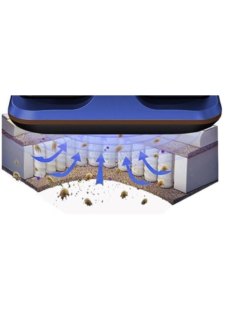 DSP Home Mattress Vacuum Bed Vacuum Cleaner, 0.5L Tank Capacity, 70W Power, Dirt Removal and Dust Removal, Type C Cable (KD2052)