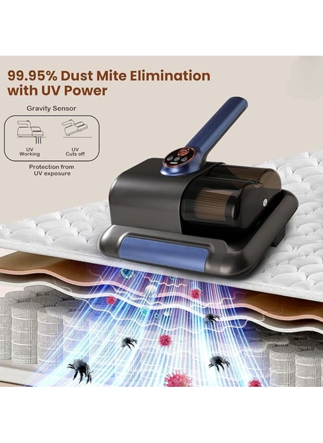 DSP Home Mattress Vacuum Bed Vacuum Cleaner, 0.5L Tank Capacity, 70W Power, Dirt Removal and Dust Removal, Type C Cable (KD2052)