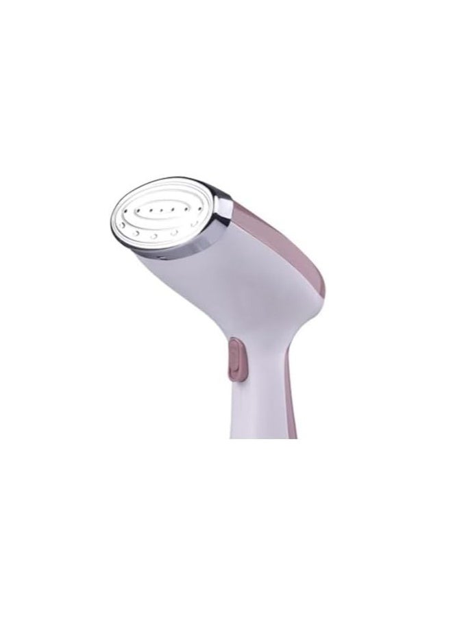 Handheld Steam Iron 1400W 220ml Steam Iron Clothes Steamer Wrinkle Remover Short Heating Time 15s - Rose - ON0001.