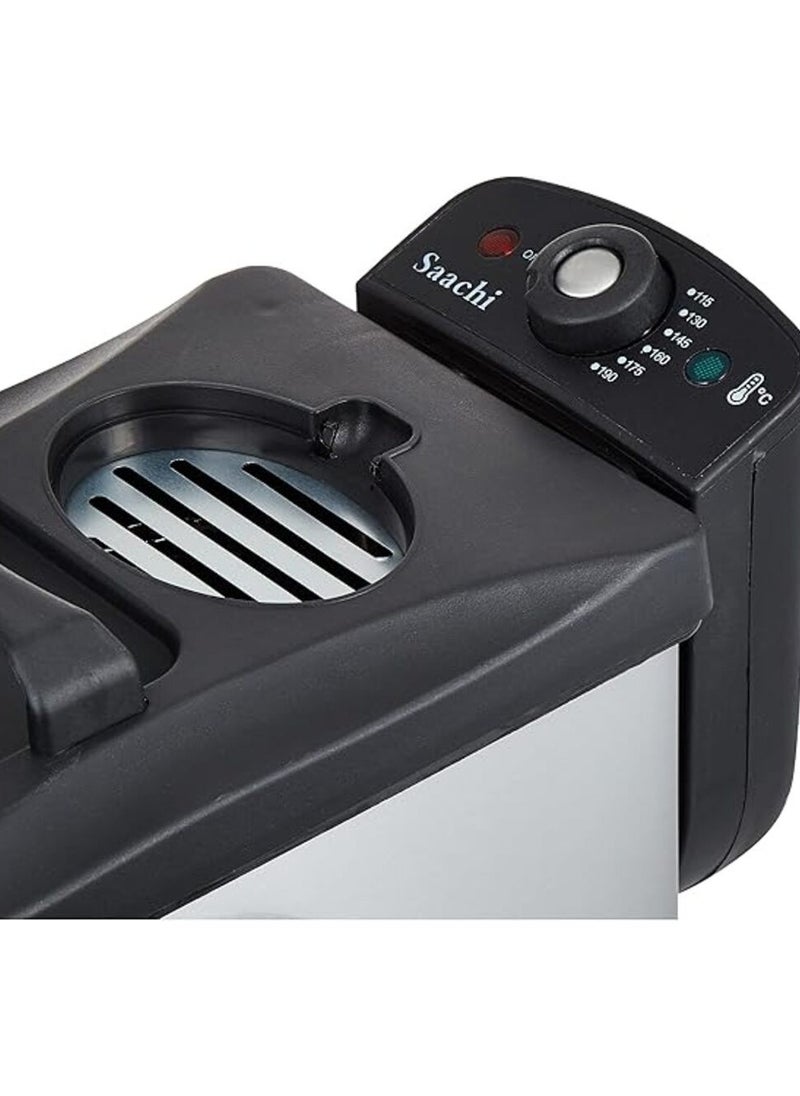 Deep Fryer 3 L 2000 W NL-DF-4751-ST Silver/Black