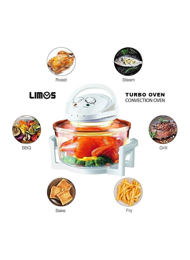 Turbo Oven 12-17 Liter Transparent White