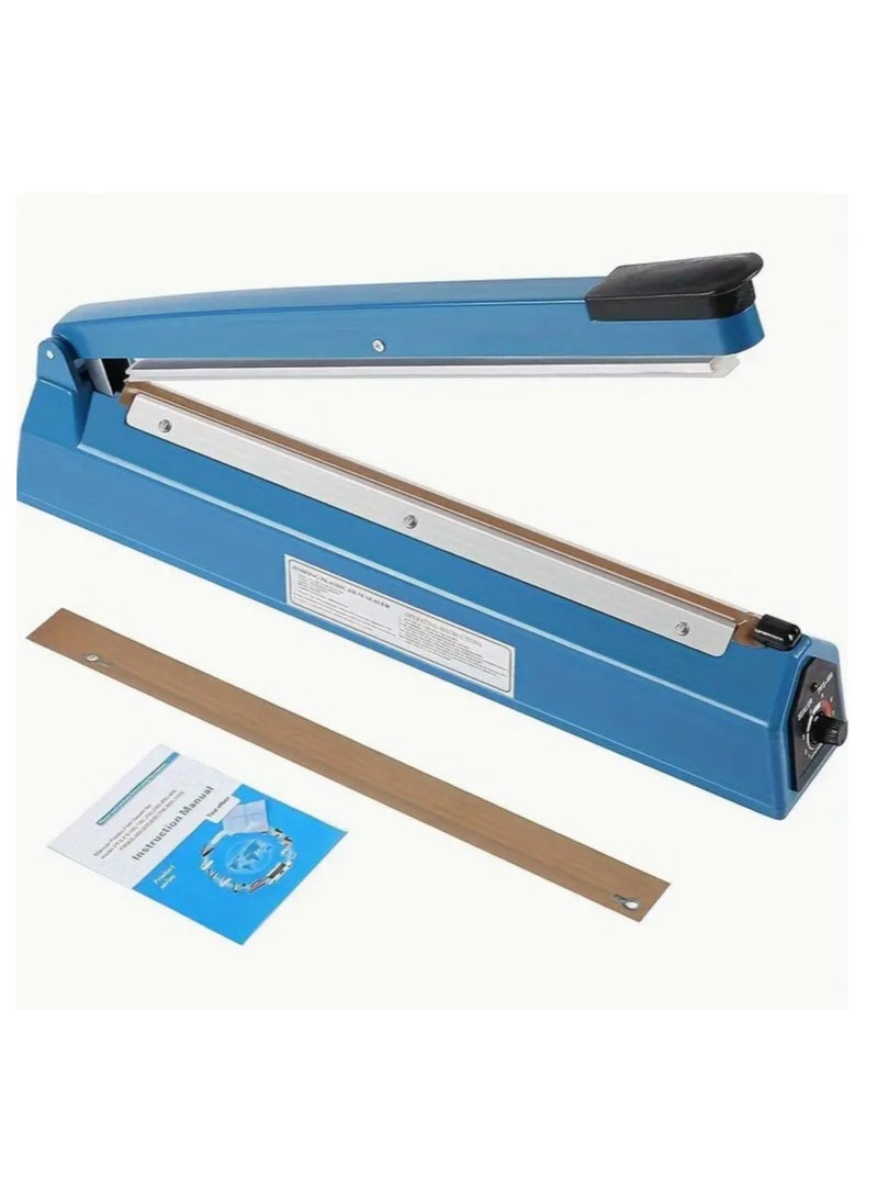 Impulse Sealer Heat Sealing Machine for Plastic Bags, Portable and Lightweight, Ideal for Sealing Food, Snacks, and Packaging Supplies, Durable Design for Home, Kitchen, or Commercial Use