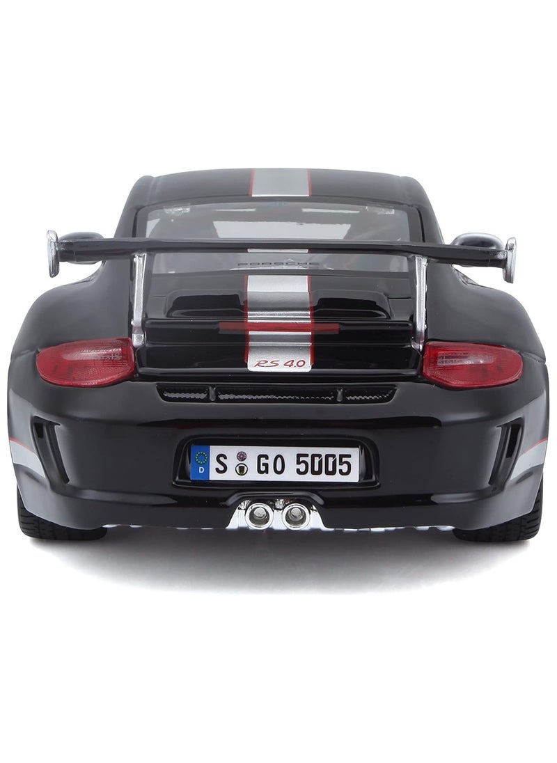 Porsche GTS RS 4.0 Diecast (Black/White)