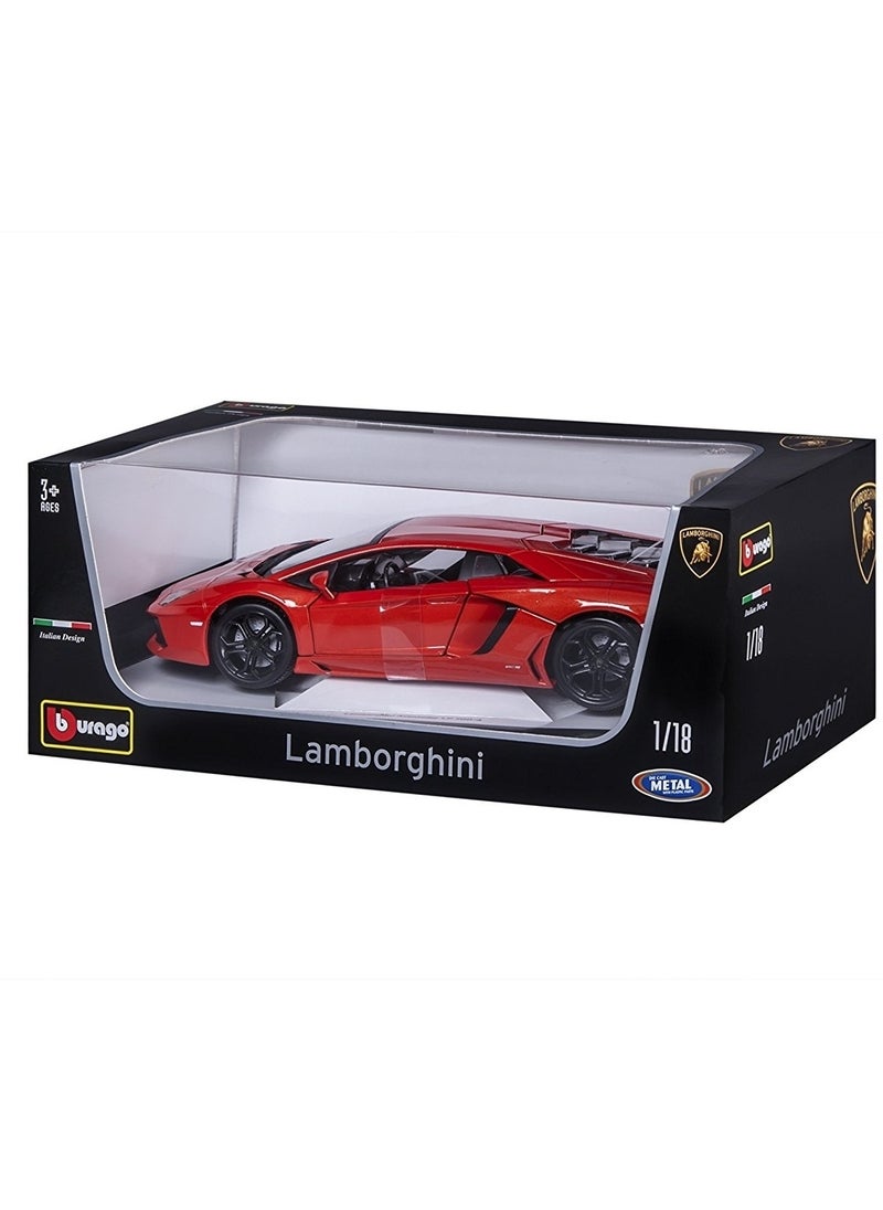 Lamborghini Aventador LP 700-4 orange 1:18 scale