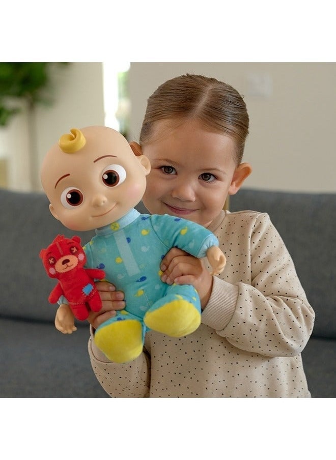 Beautiful Plush Bedtime Musical Jj Doll With 7 Sounds And Cuddling Toy 17.78x15.87x30.48cm