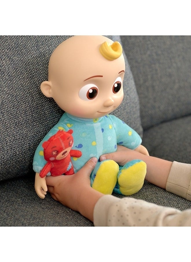 Beautiful Plush Bedtime Musical Jj Doll With 7 Sounds And Cuddling Toy 17.78x15.87x30.48cm