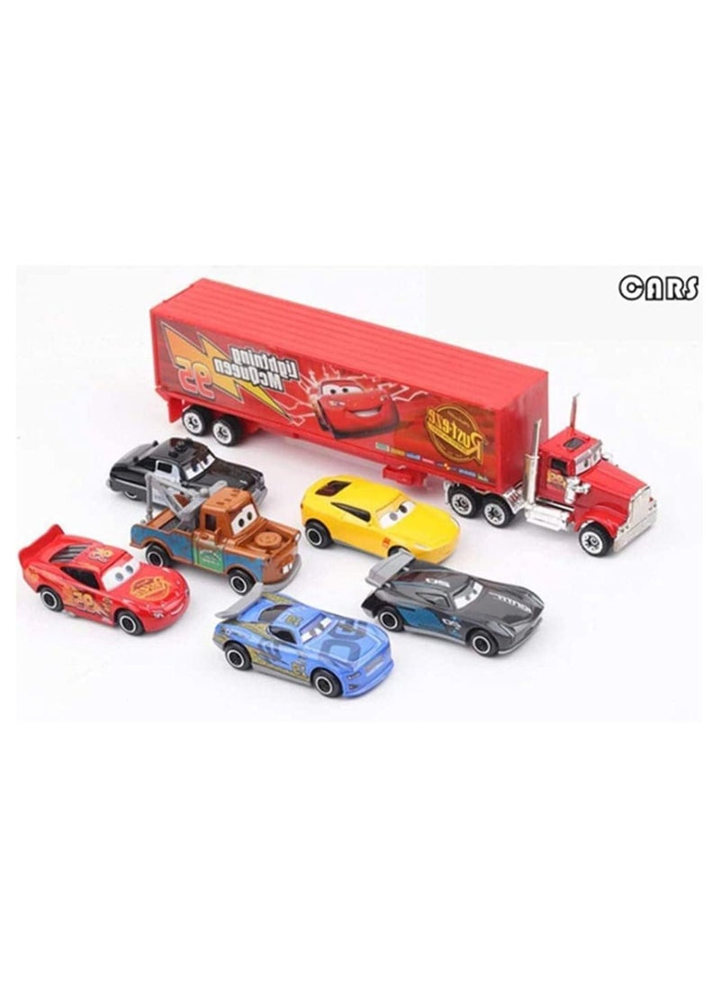 7 Pieces Cars Toy Set Deluxe Cars Toy Set