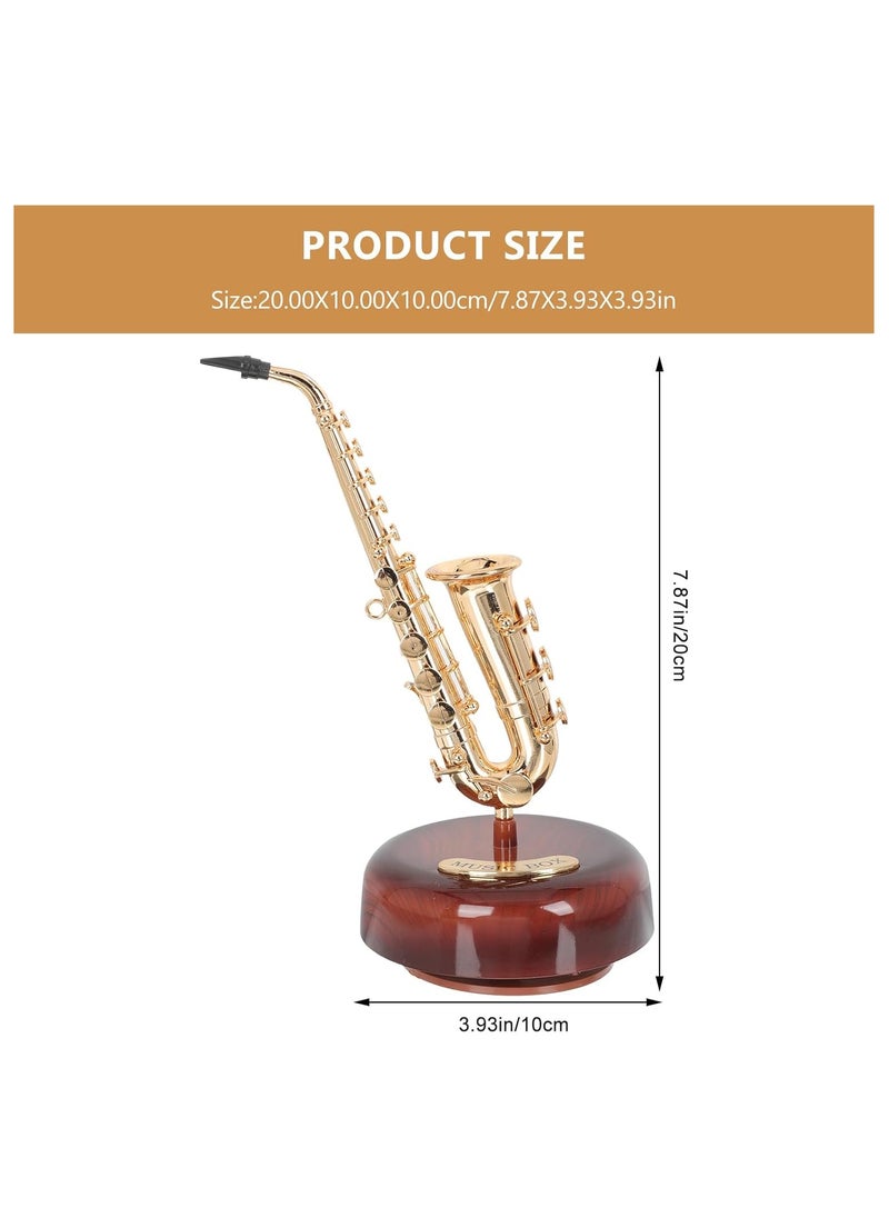 Saxophone Music Box