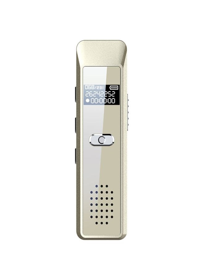 JNN Q7 Mini Portable Voice Recorder with OLED Screen, Memory:32GB(Gold)